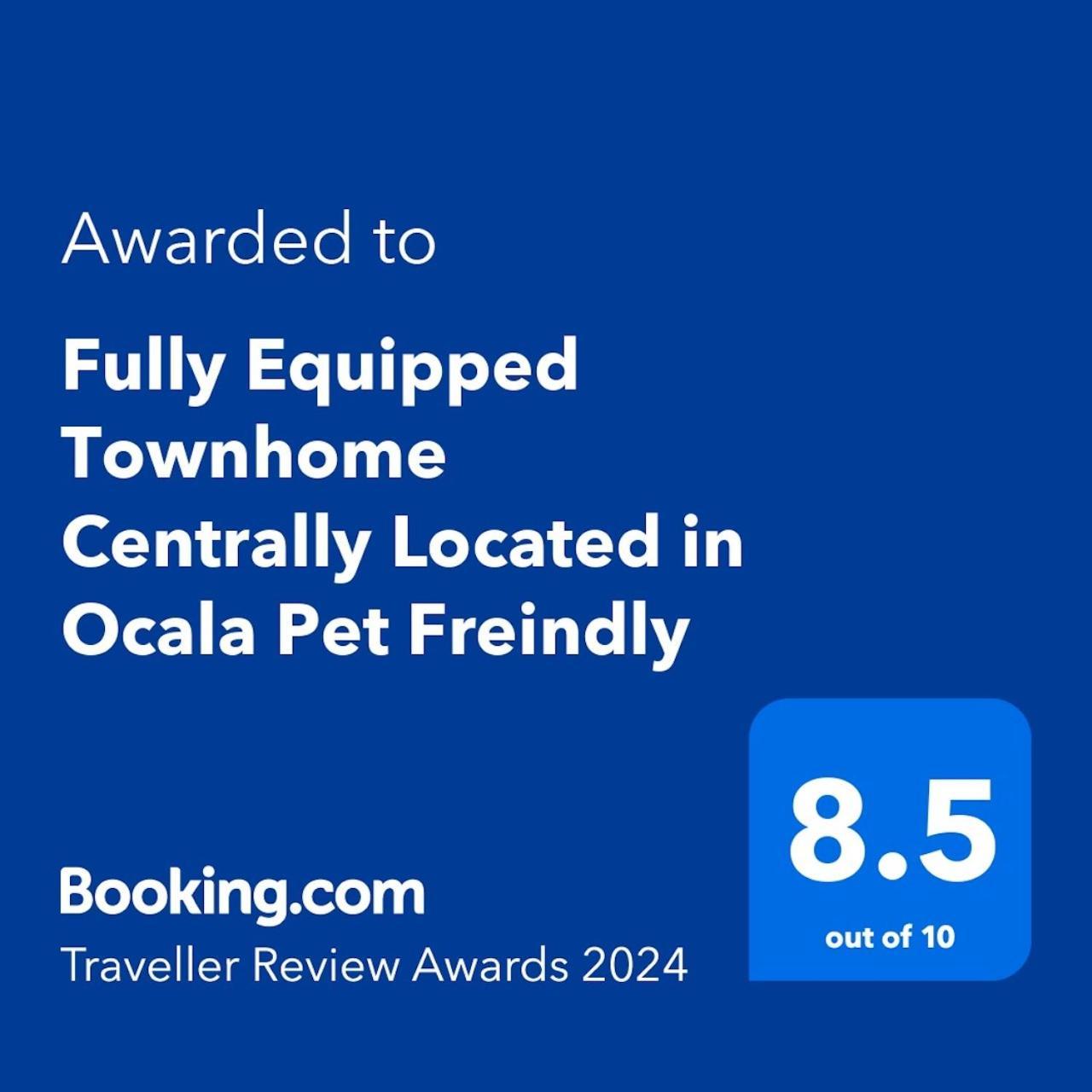 Spacious Townhome Ocala, Central Location, Newly Renovated, Pets Welcome Ngoại thất bức ảnh